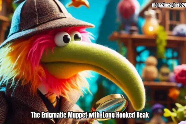 Muppet with Long Hooked Beak