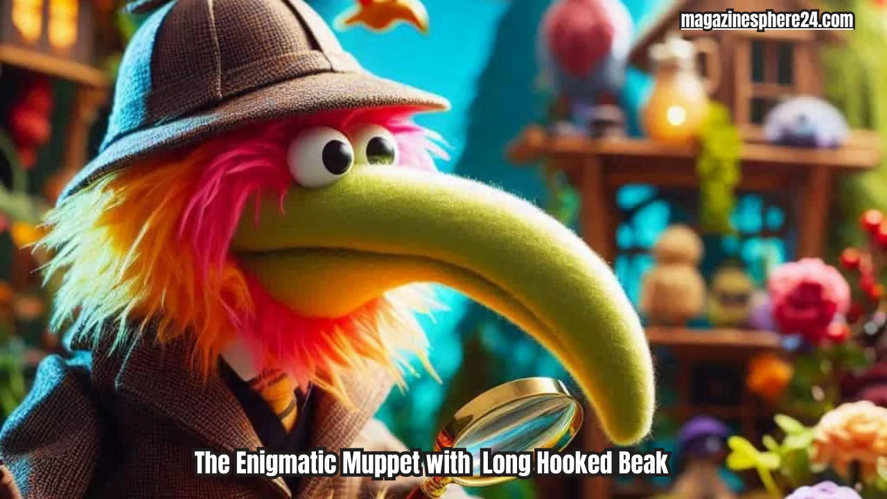 Muppet with Long Hooked Beak