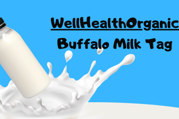 Wellhealthorganic Buffalo Milk Tag