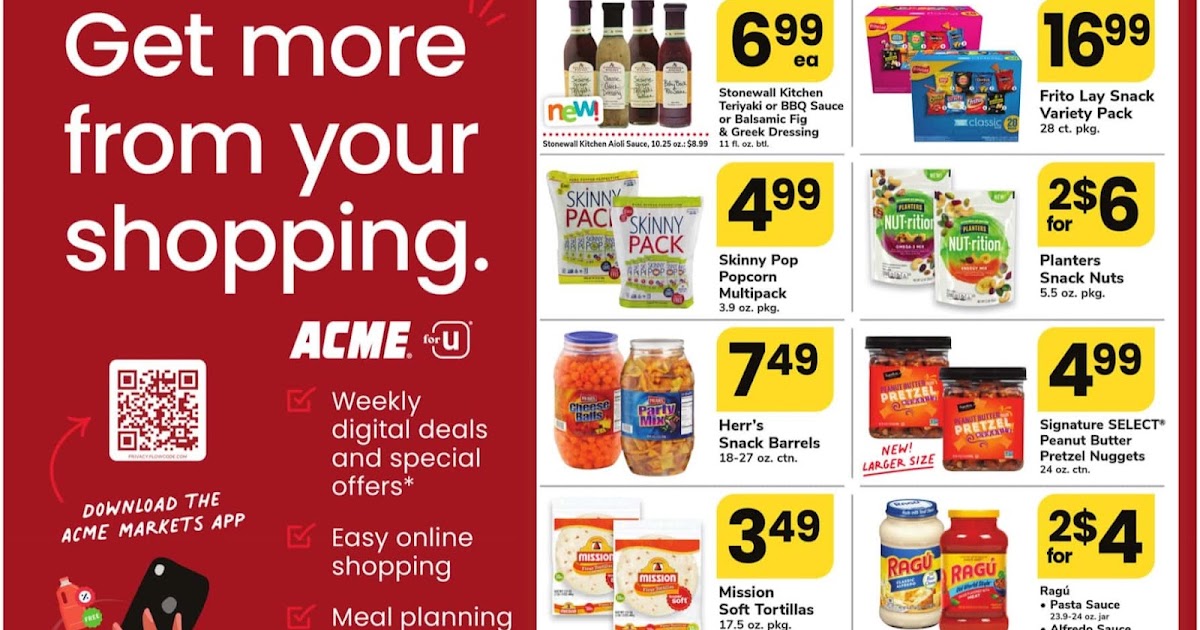 acme markets weekly ad