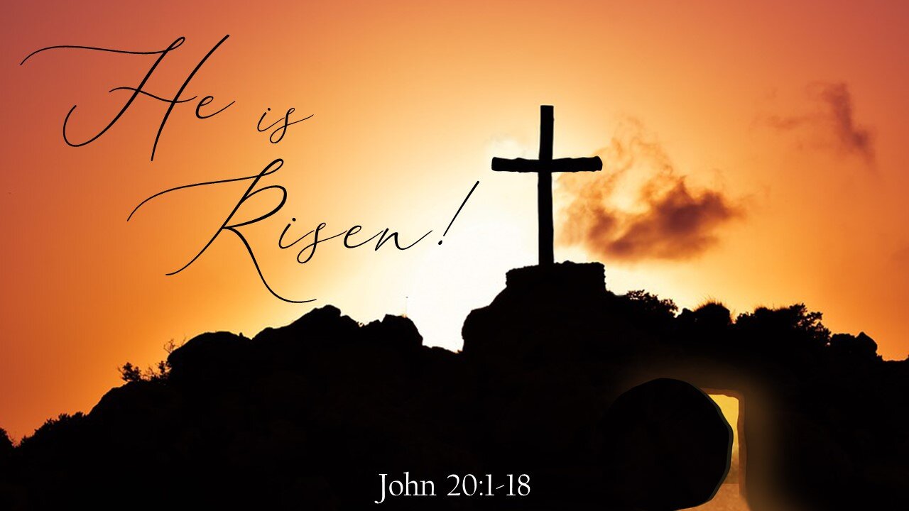 he is risen