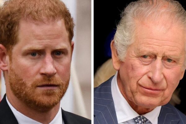 king charles is reportedly furious with prince harry.​