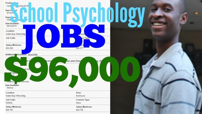 school psychologist salary​