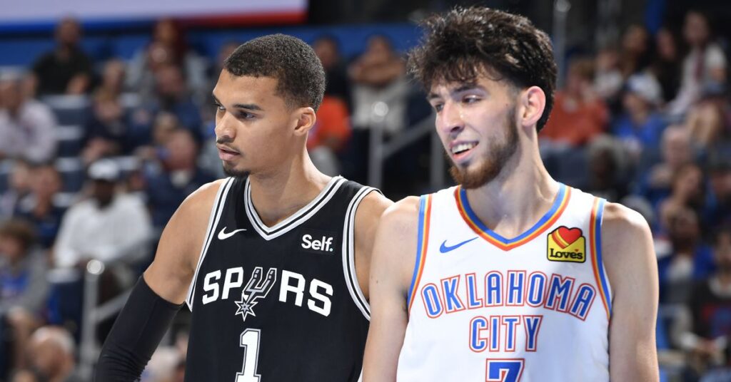 san antonio spurs vs oklahoma city thunder match player stats​