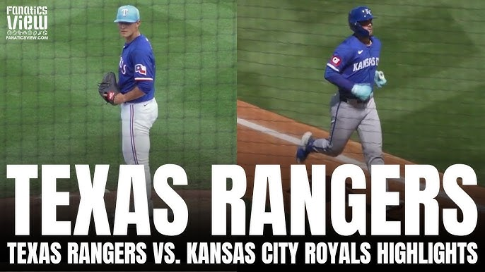 Texas Rangers vs Kansas City Royals Match Player Stats