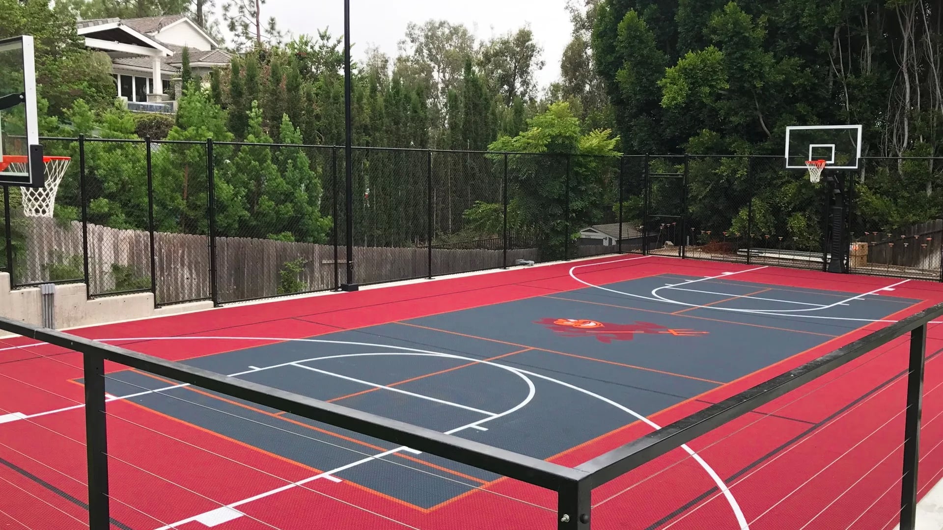 basketball court outside​