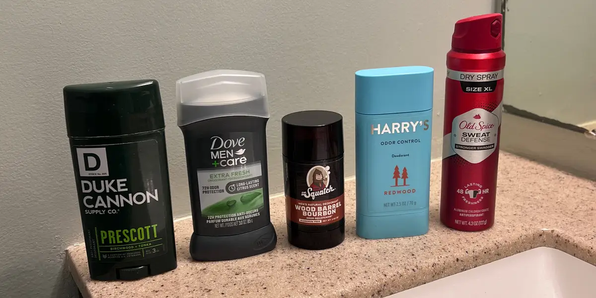 best deodorant for men